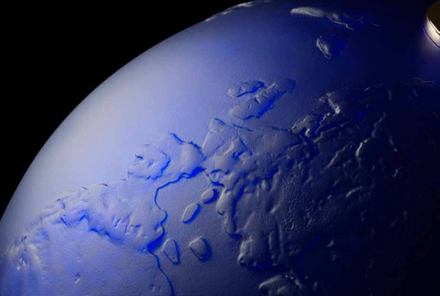 La Terre Bleue, Yves Klein by Lalique