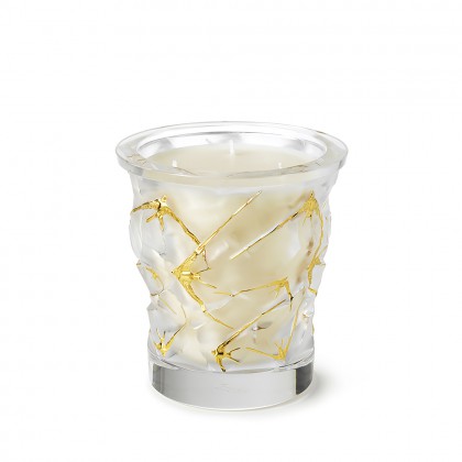 Lalique bougie "Oc&eacute;ans Edition or"