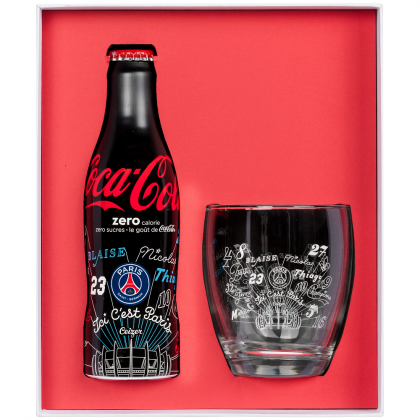 Coca Cola PSG &eacute;dition collector