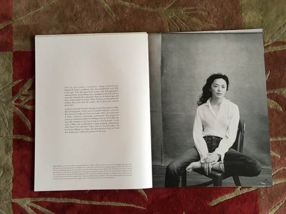 Calendrier Pirelli 2016