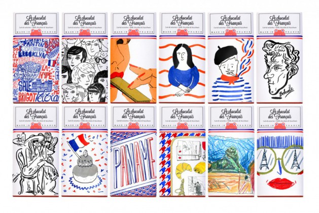 Le chocolat fran&ccedil;ais x Sergeant paper