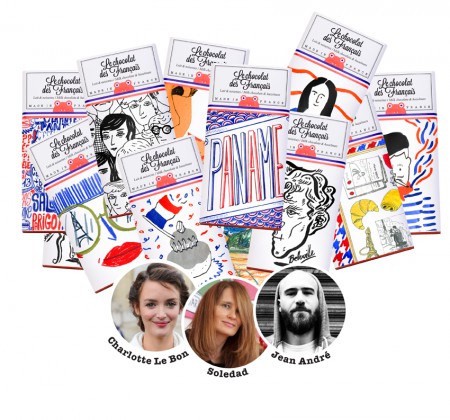 Le chocolat fran&ccedil;ais x Sergeant paper