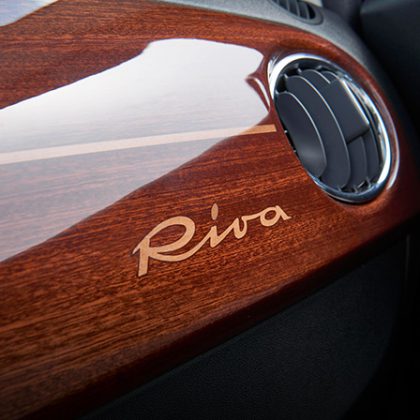&Eacute;dition exclusive Fiat 500 Riva tableau de bord