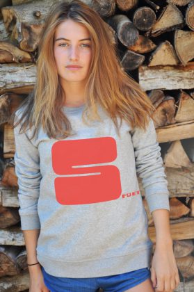 Sweat gris Be Parisian Le Bon March&eacute;