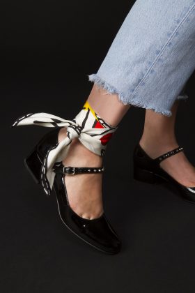 Videdressing x Castelbajac Foulard nou&eacute; &agrave; la cheville