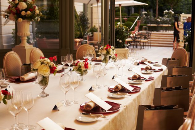 Jaeger LeCoultre et Christian Louboutin d&icirc;ner au Ritz