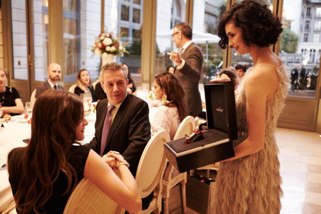 Jaeger LeCoultre et Christian Louboutin d&icirc;ner au Ritz