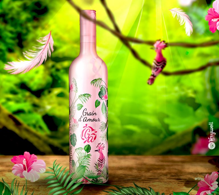 Vin rosé Grain D'amour - collector