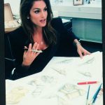 Top model Cindy Crawford in Omega workshops in Bienne_1996
