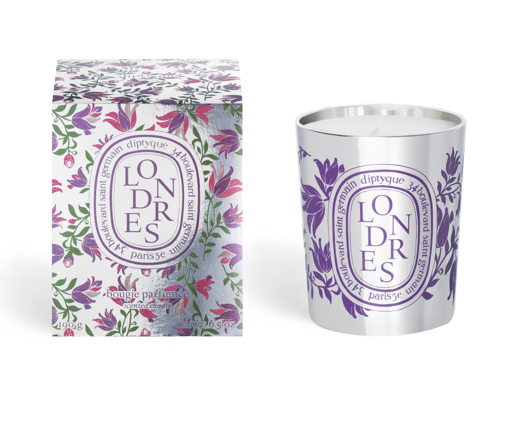 Bougies parfumées diptyque Londres