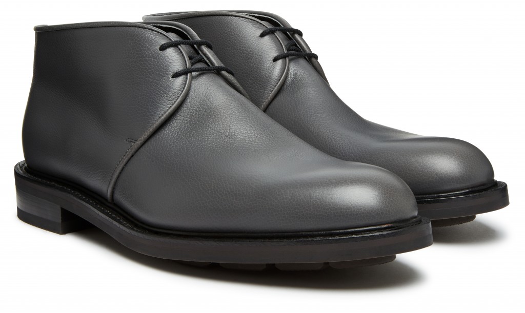 JOHN LOBB GROVE BUFFALO LEATHER LACE UP BOOT