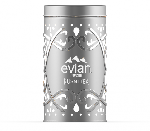 &eacute;dition limit&eacute;e evian infused x Kusmi