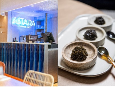 Menu iodé à l&rsquo;Astara pour la Saint-Sylvestre